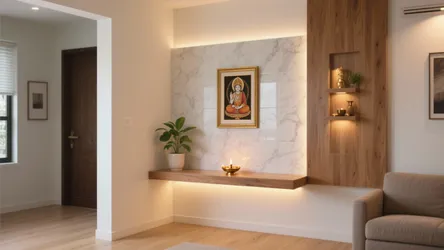 5 Pooja Room Designs Pictures That Inspire Small-Space Serenity