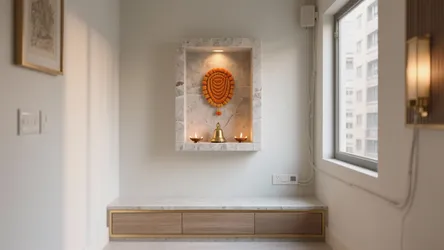 5 Pooja Room Gadapa Designs That Balance Tradition and Space