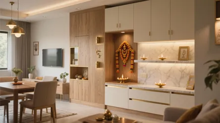 5 Middle-Class Small Pooja Room Designs for Home