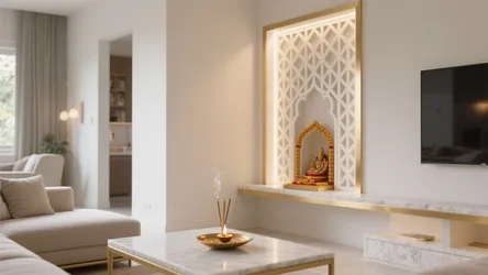 5 Pooja Room Jali Design Ideas that Elevate Small Spaces