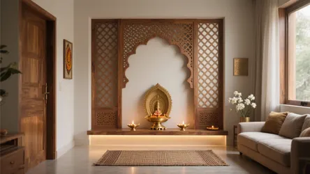 5 Jali Design Ideas for a Pooja Room (Small Spaces, Big Calm)