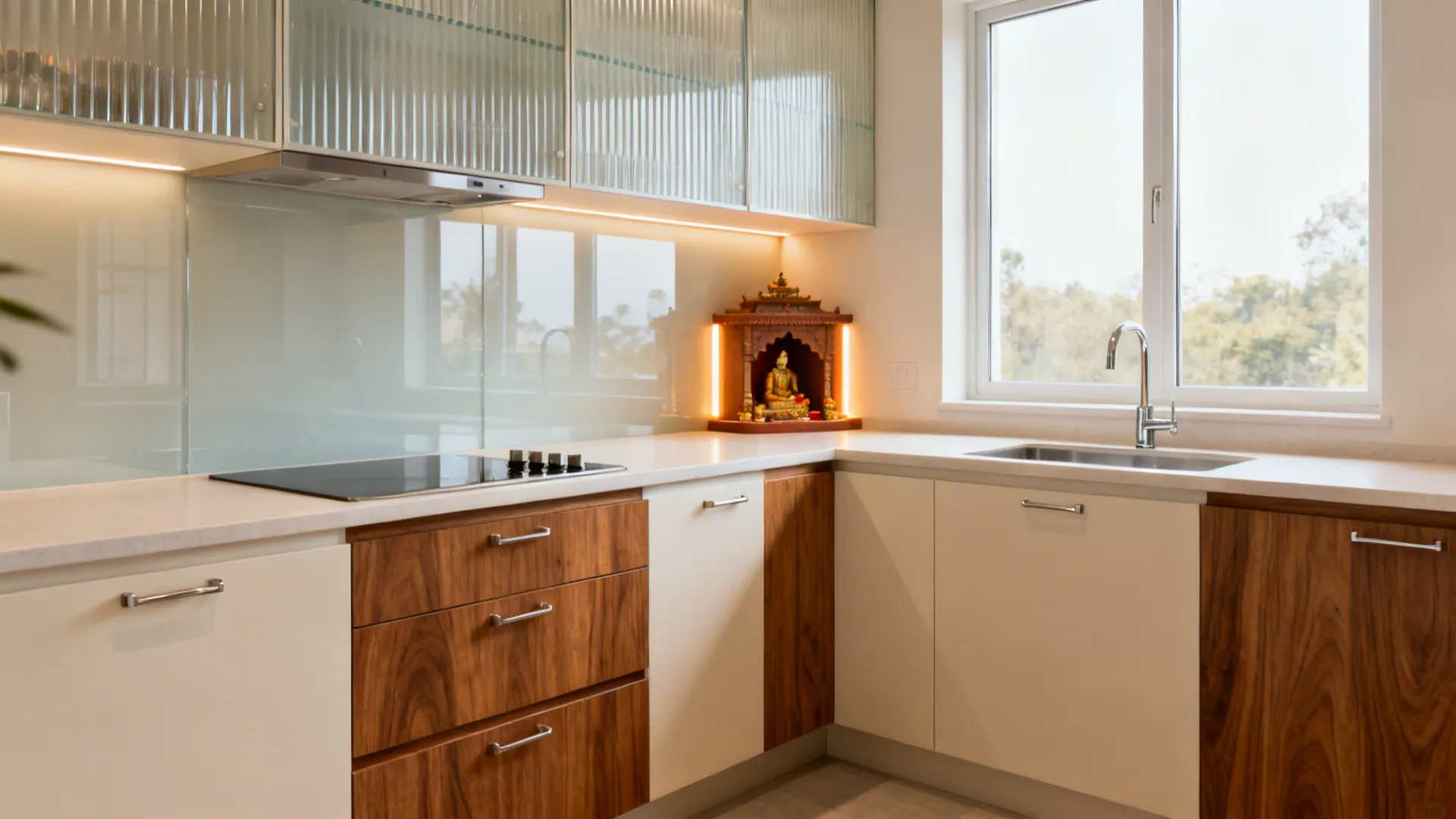5 Pooja Room Ideas in Kitchen That Truly Work