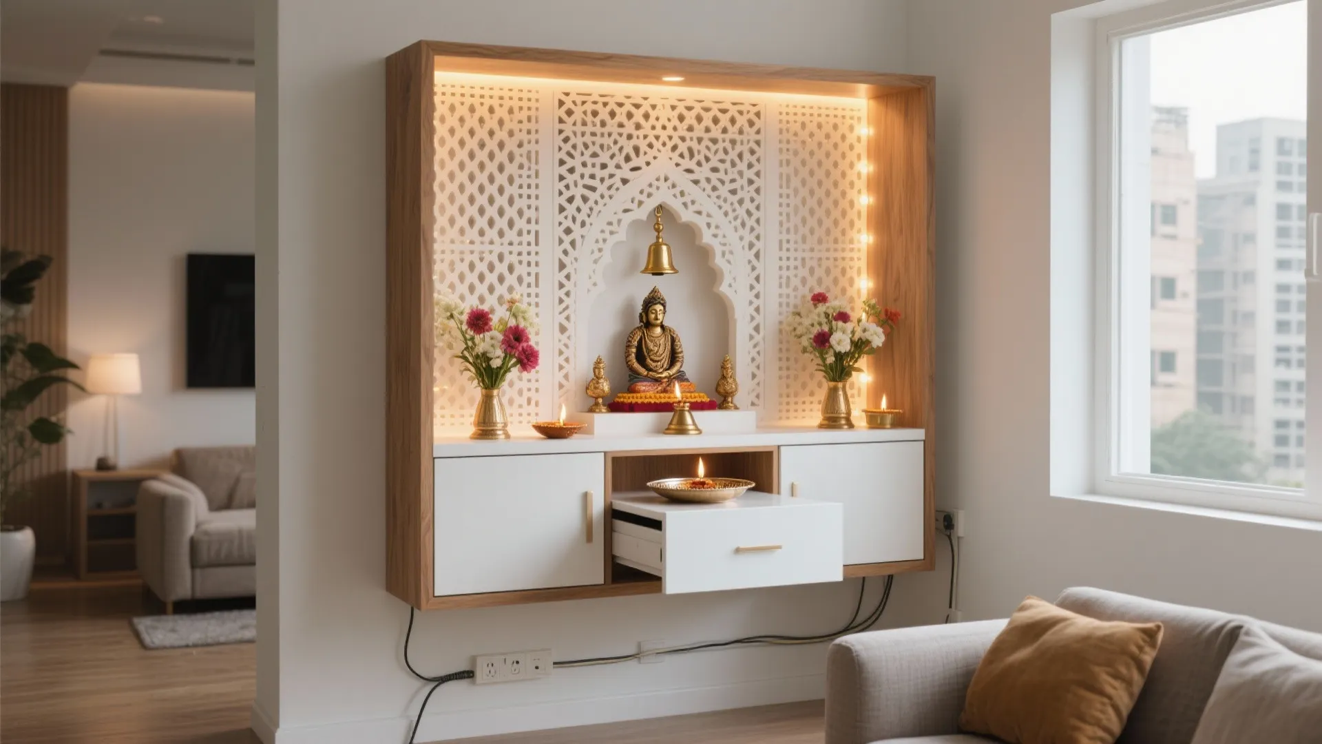 5 Pooja Mandir for Home Designs That Maximize Small Spaces: My tried-and-true ideas for compact pooja mandirs that feel sacred, stylish, and easy to maintain