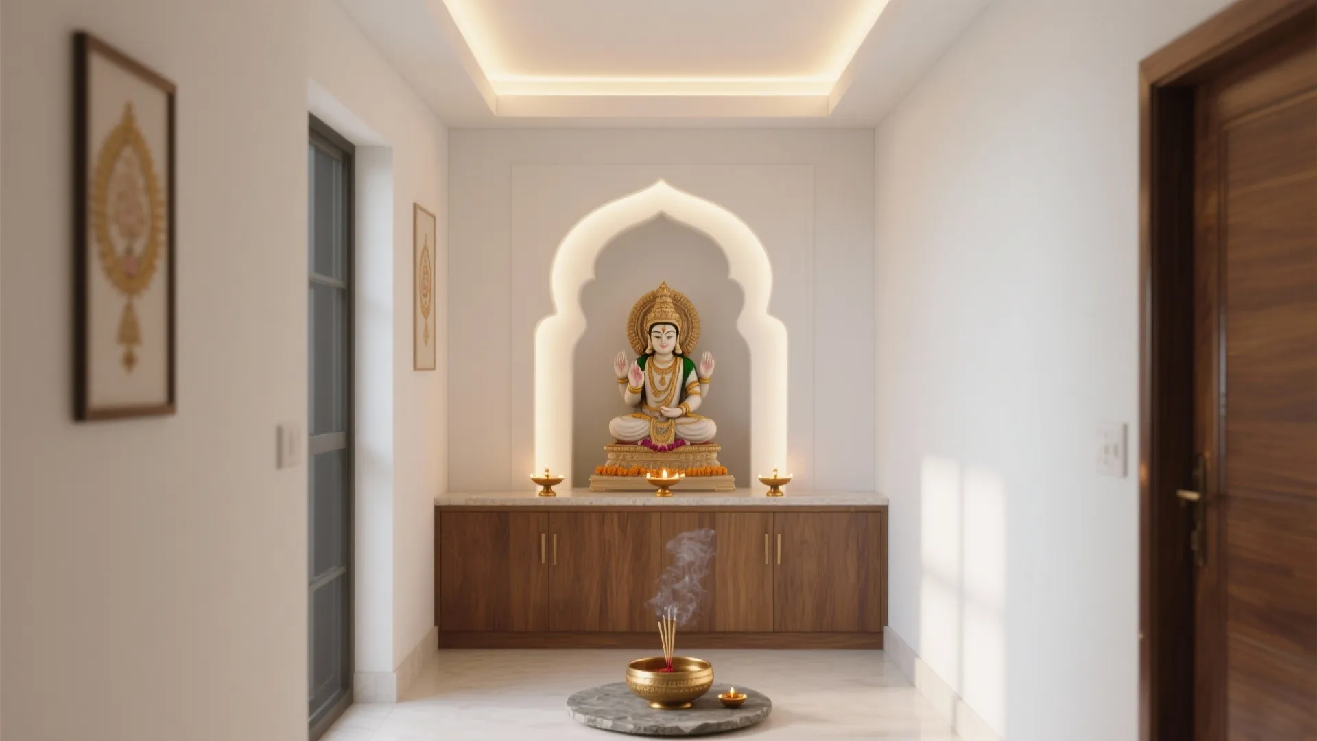 5 POP design ideas for a small pooja room: Smart, serene, and space-savvy: my proven ways to elevate a compact prayer nook with POP