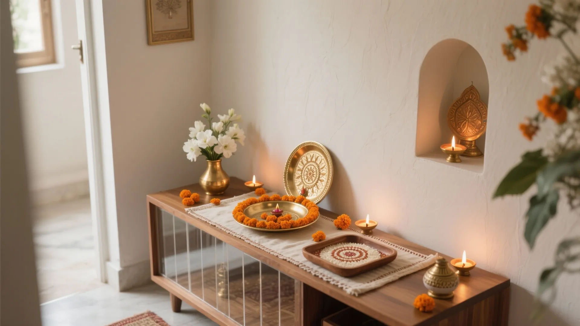 5 Pooja Thali Decoration Ideas for Small Homes: My tested, space-smart pooja thali ideas that blend tradition, style, and easy setup