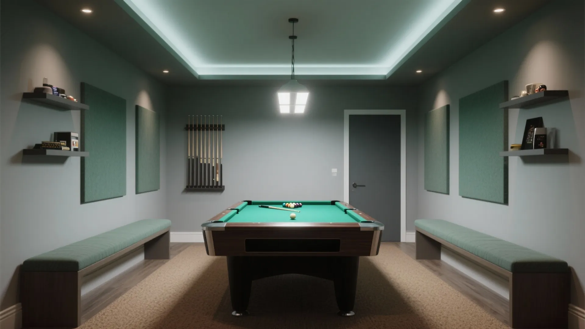 Pool Table in Small Room: Space-Saving Design Secrets: 1 Minute to Fit a Pool Table Without Sacrificing Style