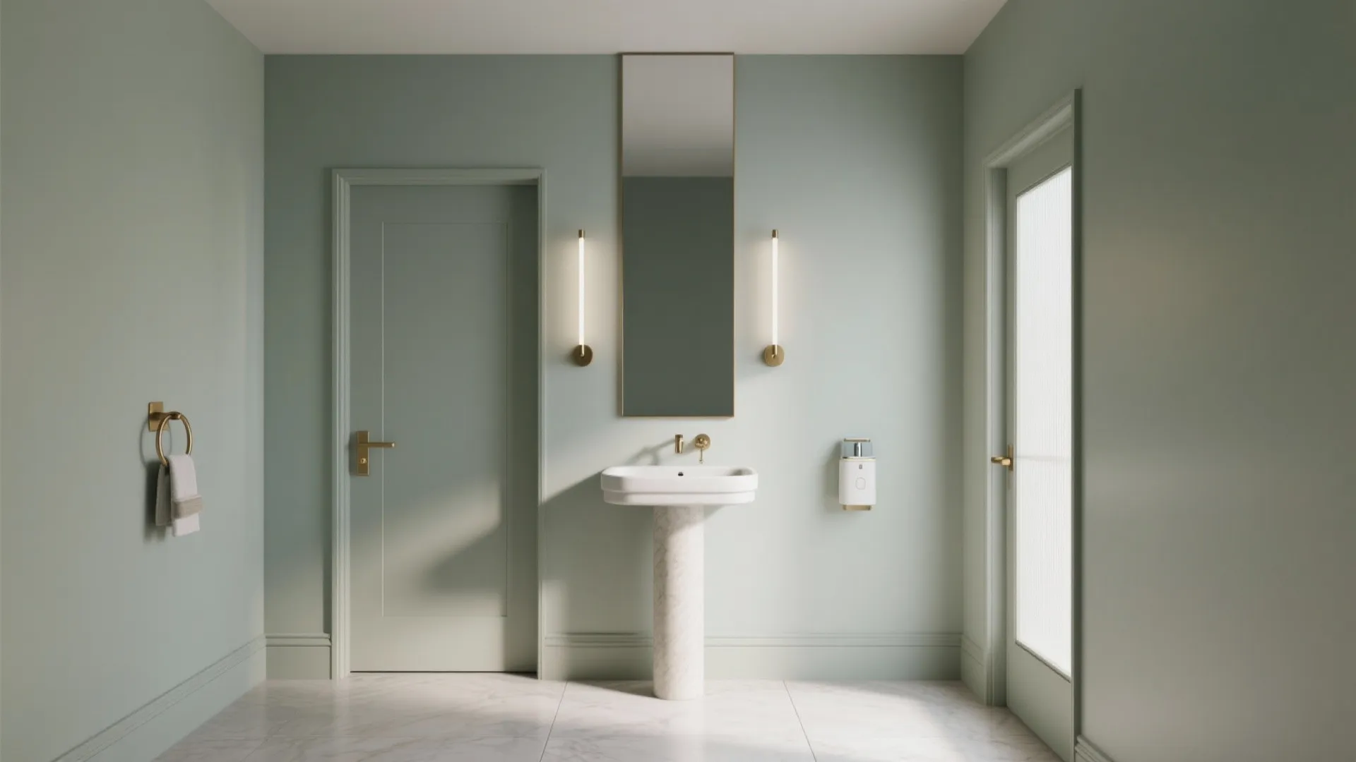 Small Powder Room Ideas with Pedestal Sink: 1 Minute to Transform Your Tiny Powder Room with Smart Pedestal Sink Ideas