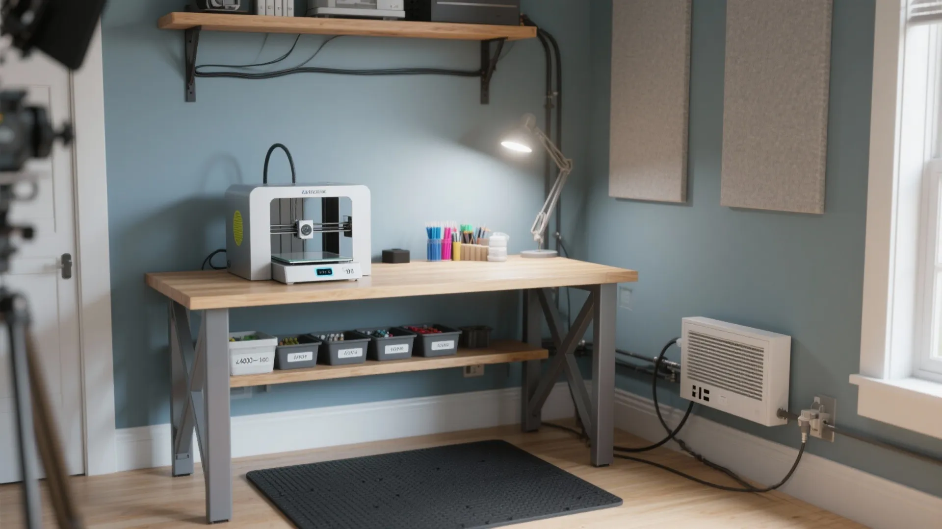 DIY 3D Printer Table Ideas for Small Spaces