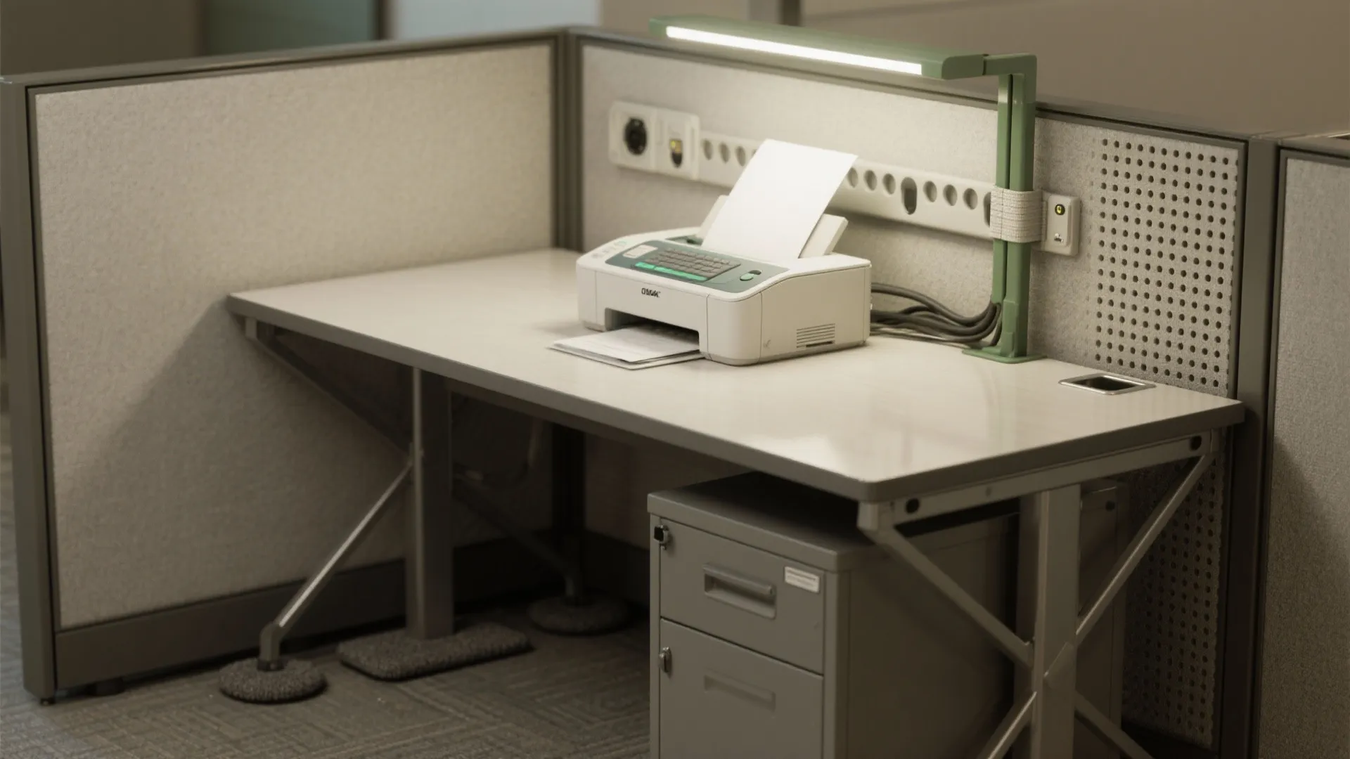 Small Office Table for Printer  Space Saving Solutions: 1 Minute to Create a Functional Workspace with Printer Tables