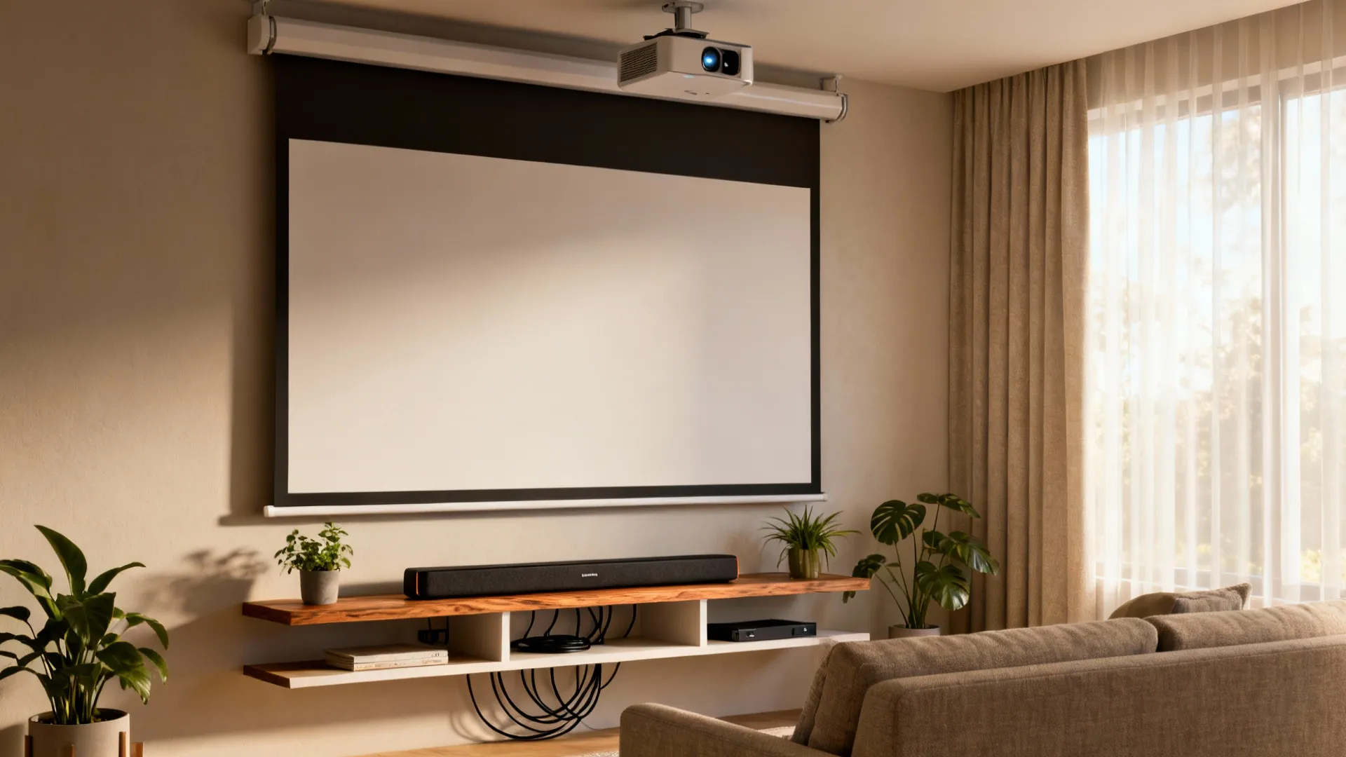 5 Small Living Room Projector Ideas