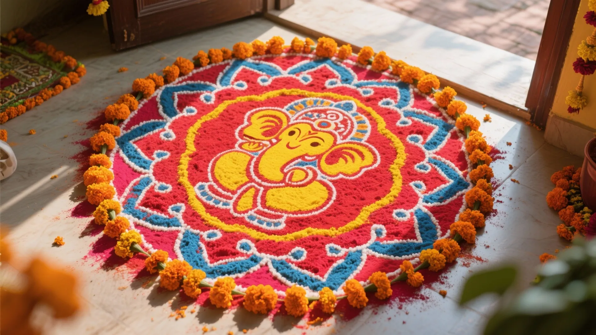 Compact Rangoli Patterns