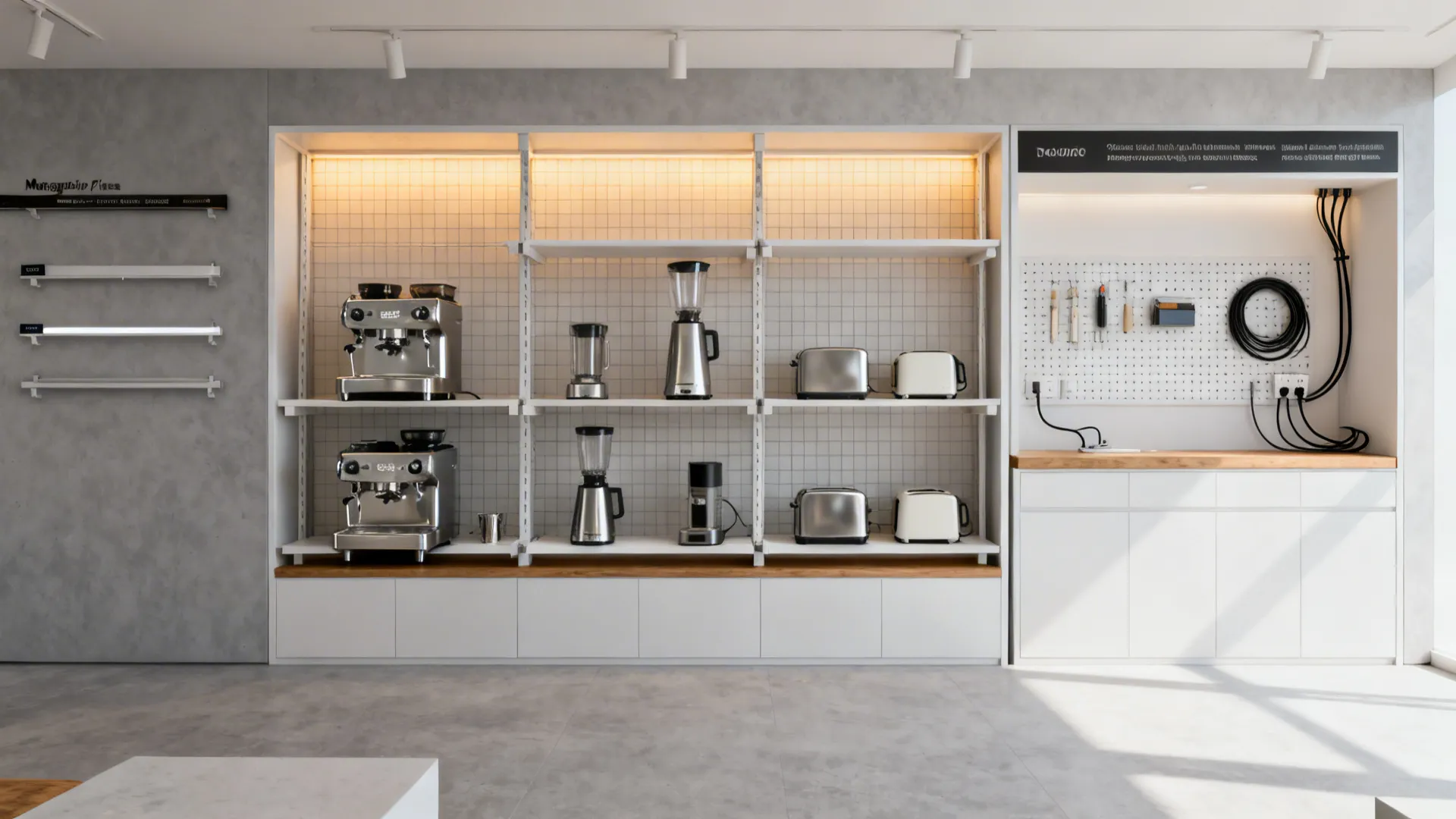 5 Smart Ideas for a Kitchen Appliances Display Rack