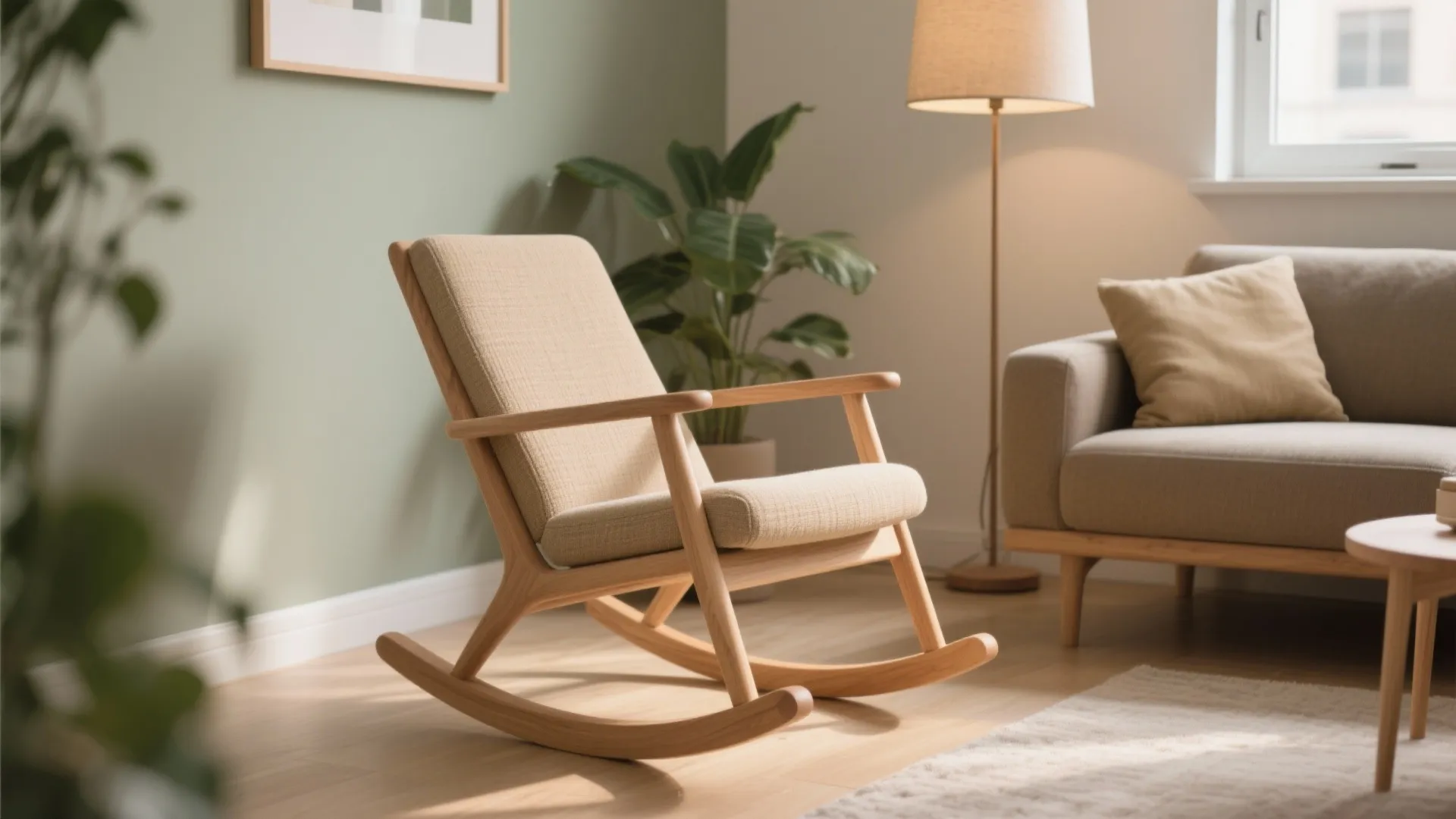 Minna Small Spaces Rocking Chair: Stylish Comfort for Compact Living: 1 Minute to Cozy Corners: Choosing Rocking Chairs for Small Spaces