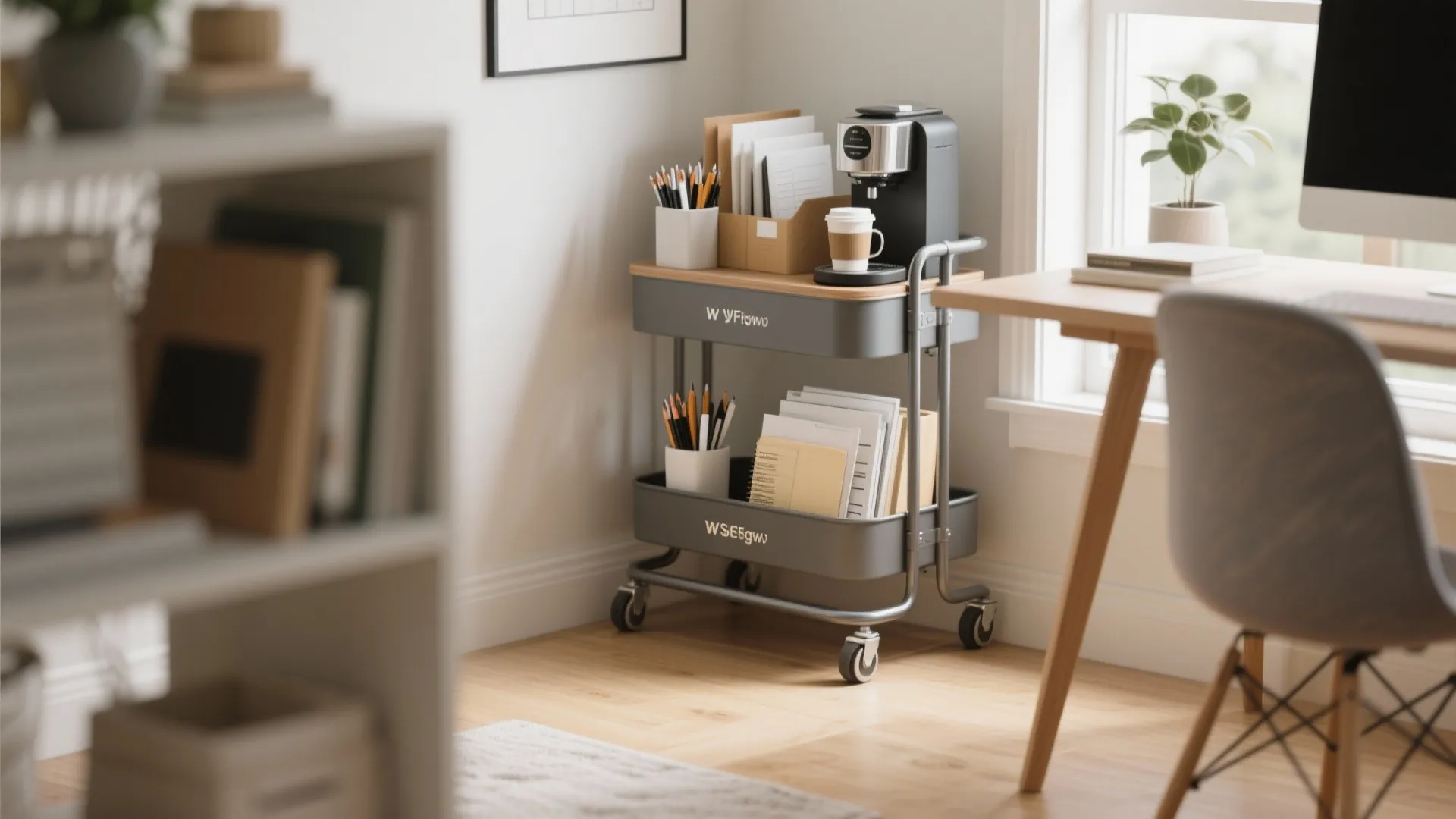 5. Compact Rolling Carts