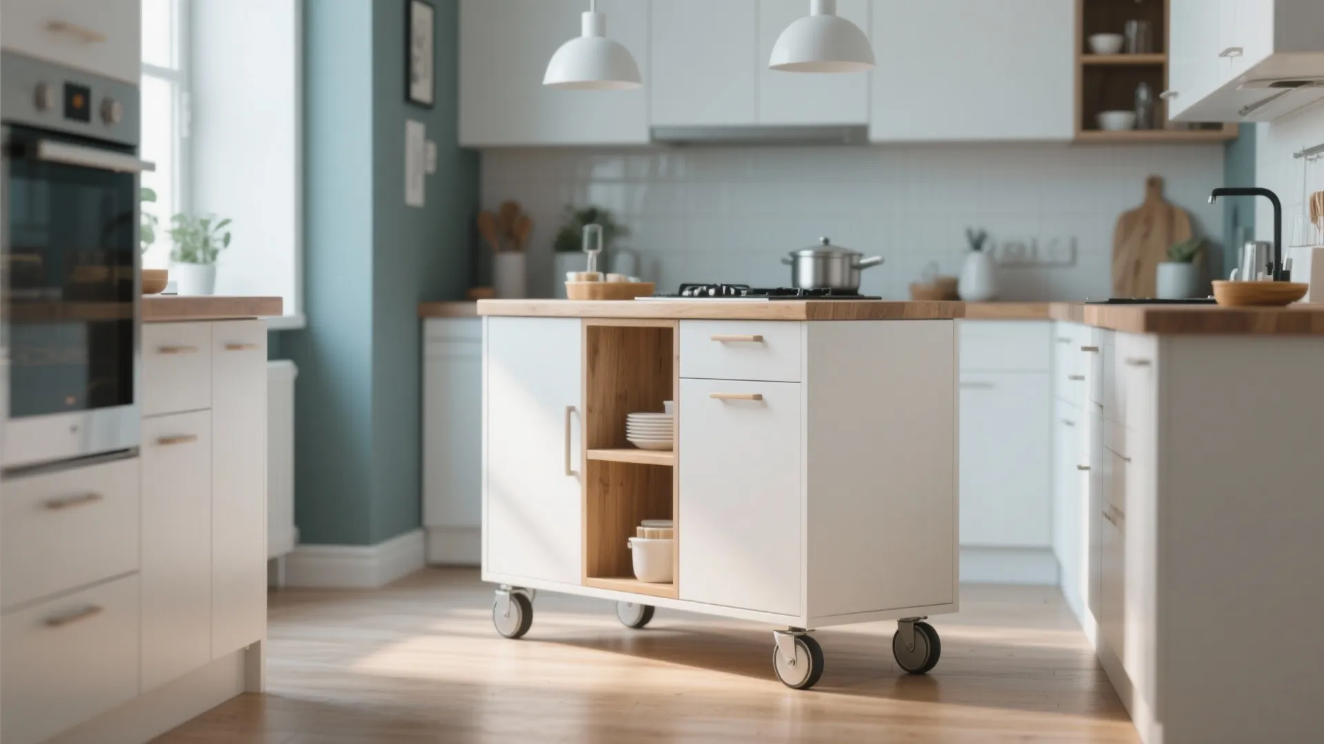 3. Compact Rolling Island