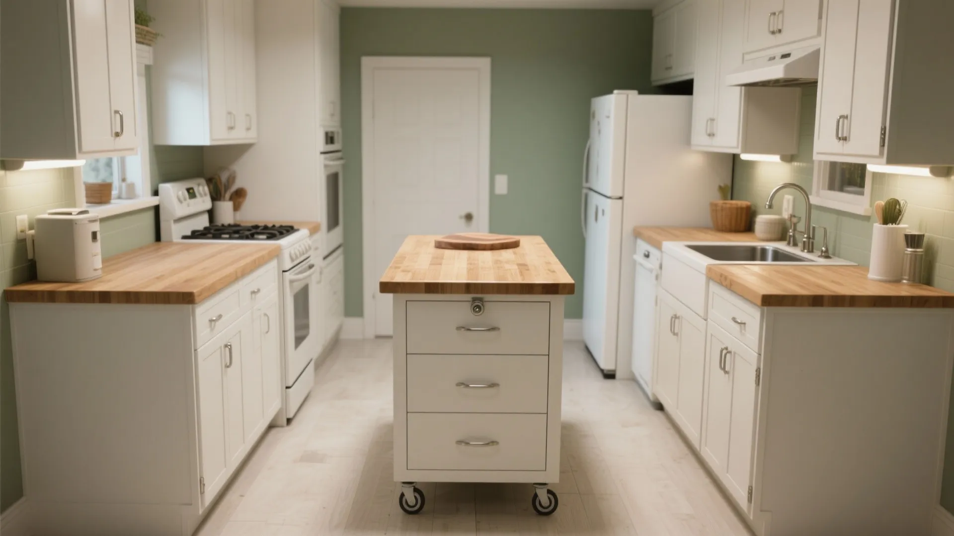 Small Rolling Kitchen Island Crate and Barrel: Space-Saving Guide: 1 Minute to a Clutter-Free Kitchen: Small Rolling Island Fast-Track Guide