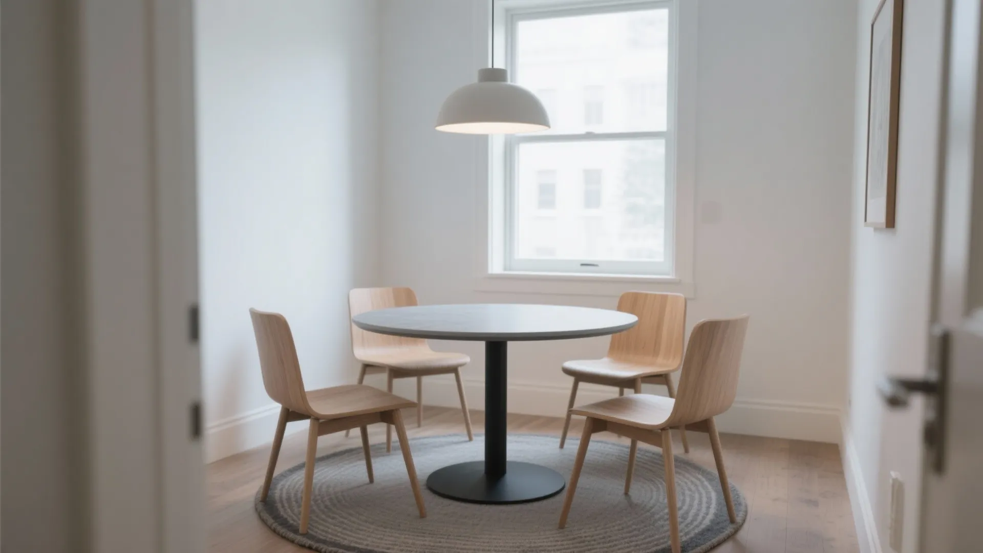 Round Table and Chairs for Small Spaces: The Ultimate Guide: 1 Minute to Smart Solutions for Tiny Dining Areas