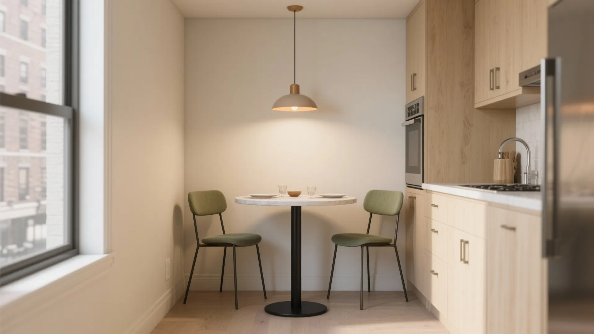 Small Circular Kitchen Table and Chairs: Space-Saving Solutions