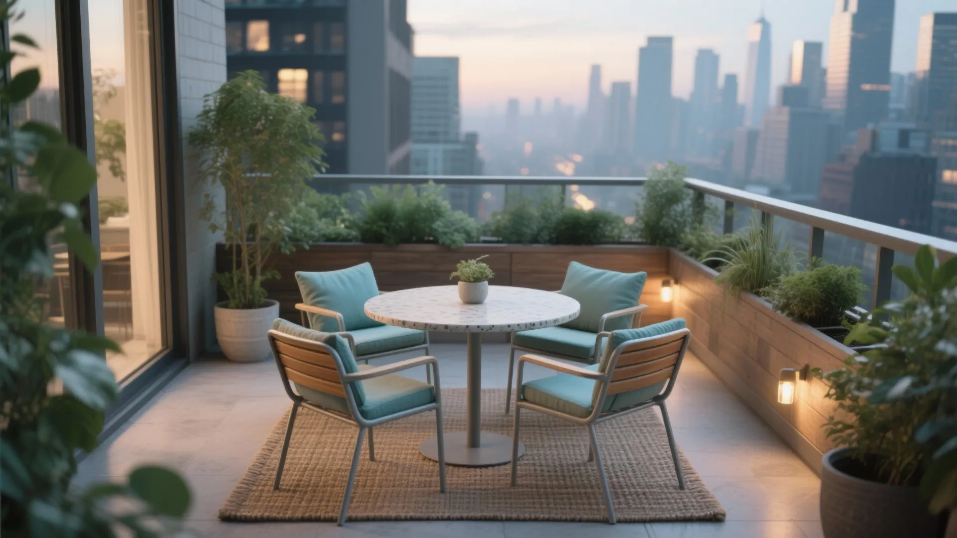 Small Round Patio Table and Chairs: Space-Saving Outdoor Elegance: 1 Minute to a Stunning Outdoor Retreat with Small Round Patio Sets