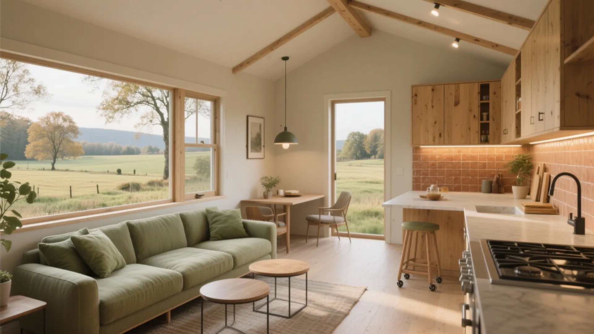 Small House in the Countryside: Design and Decor Guide: 1 Minute to a Cozy Country Retreat With Smart Design Moves