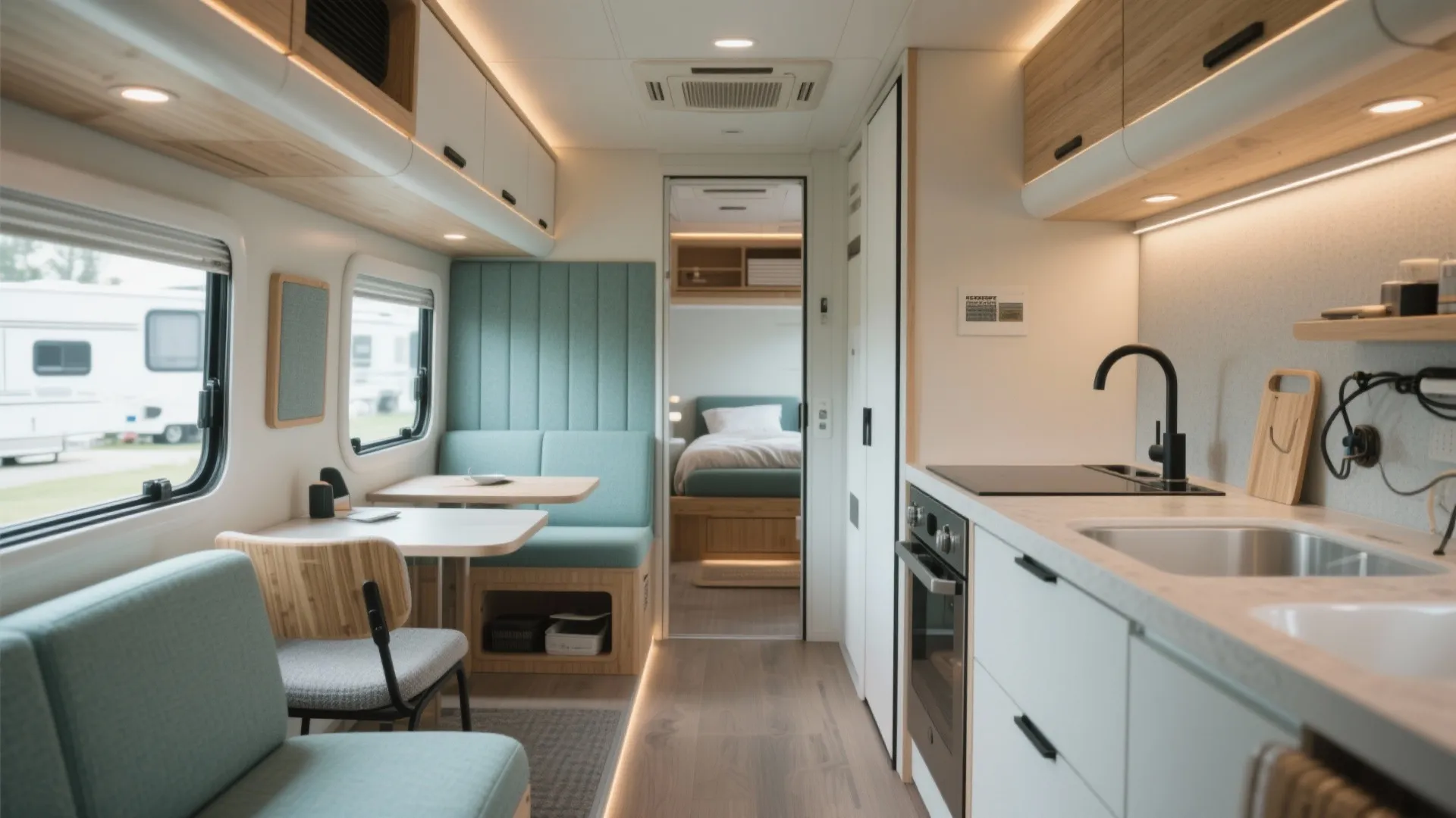 Living in a Small RV: Creative Space Solutions for Tiny Homes: 1 Minute to Master Smart RV Living Hacks—Save Time, Maximize Comfort