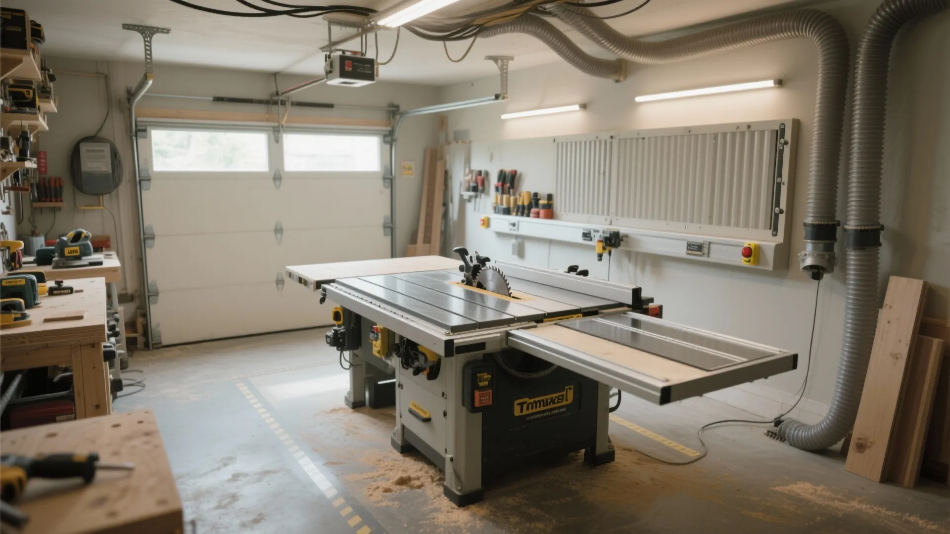 DIY Table Saw and Router Table: Space-Saving Workshop Solutions: 1 Minute to a Dual-Function DIY Table Saw and Router Table
