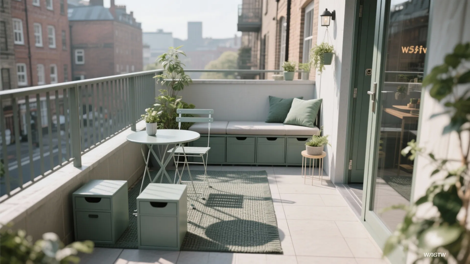 Compact seating that folds, stacks, and stores