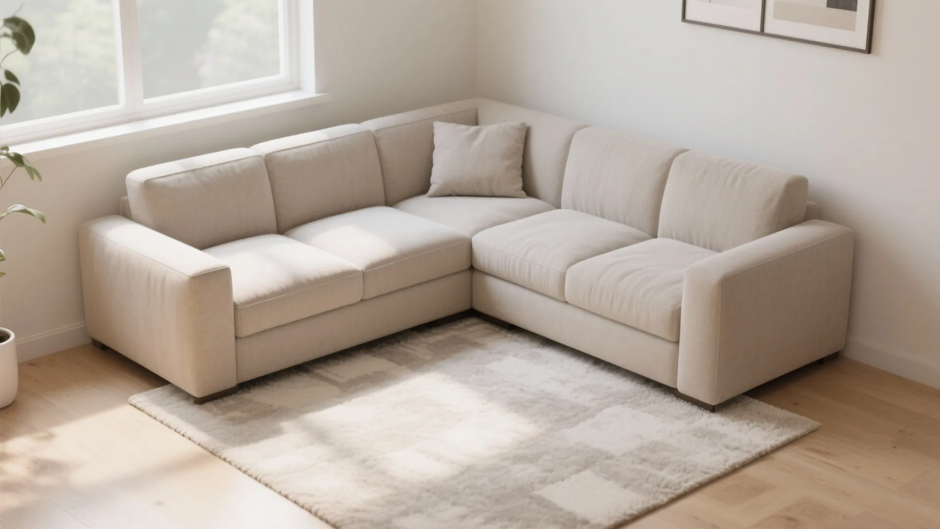 Compact Sectional Sofa
