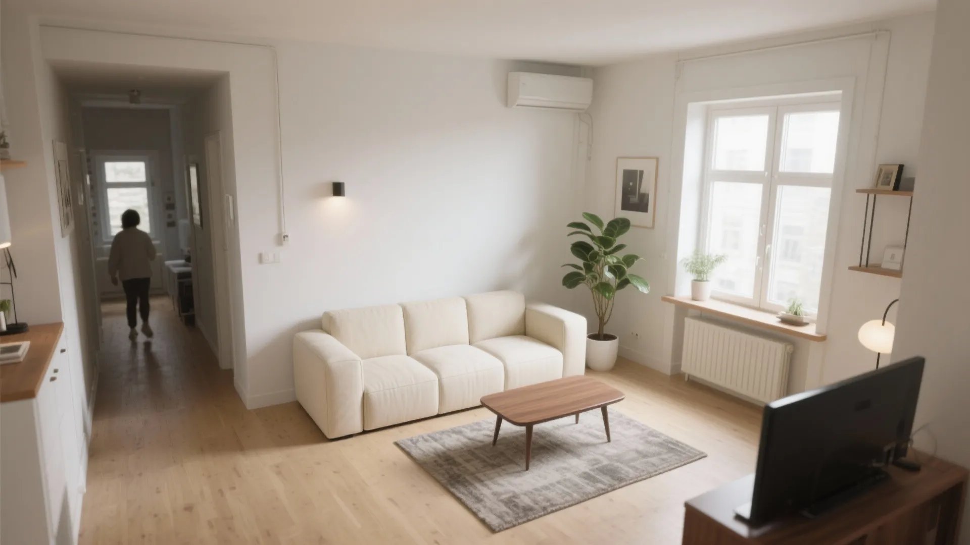 2. Compact sectional, big comfort