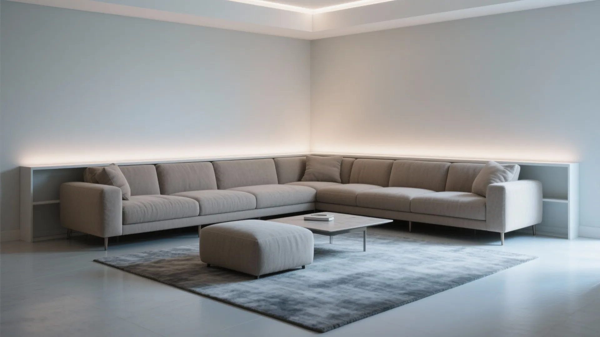 Large Sectional in Small Living Room: Smart Design Guide: 1 Minute to Fit a Big Sofa in Your Compact Space—Here’s How
