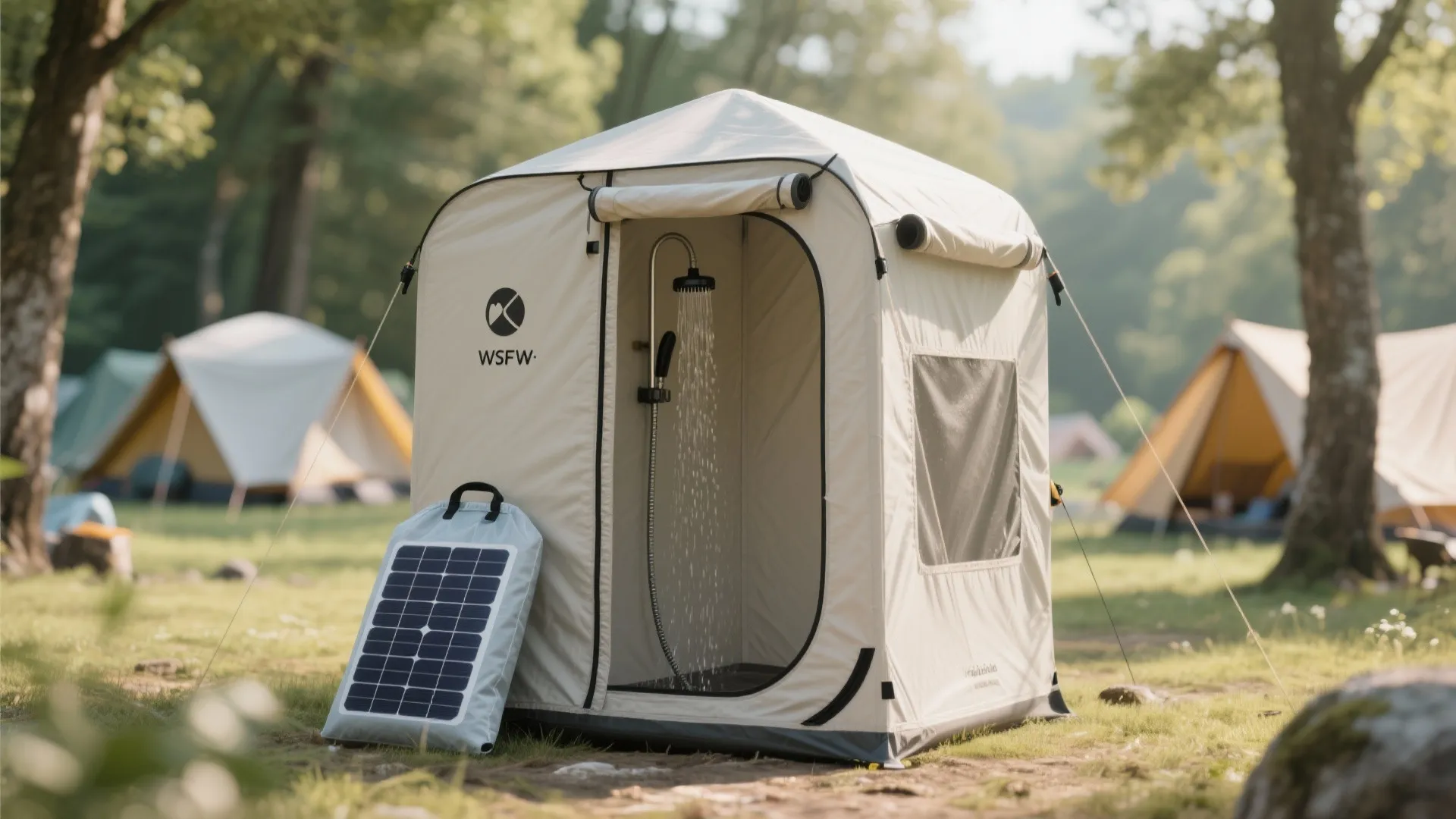 3. Compact Shower Pods