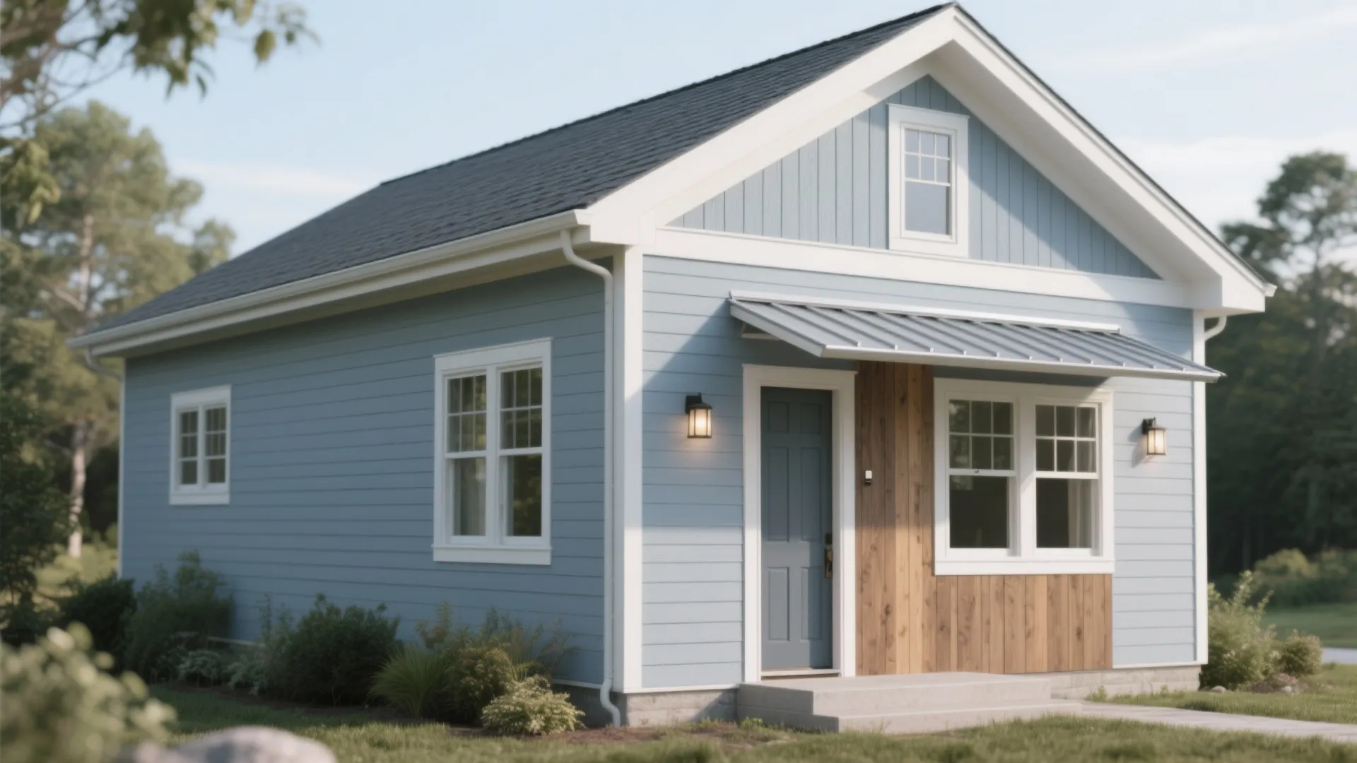 Siding Ideas for Small Houses: Boost Curb Appeal Instantly: 1 Minute to Freshen Up Your Small Home’s Facade