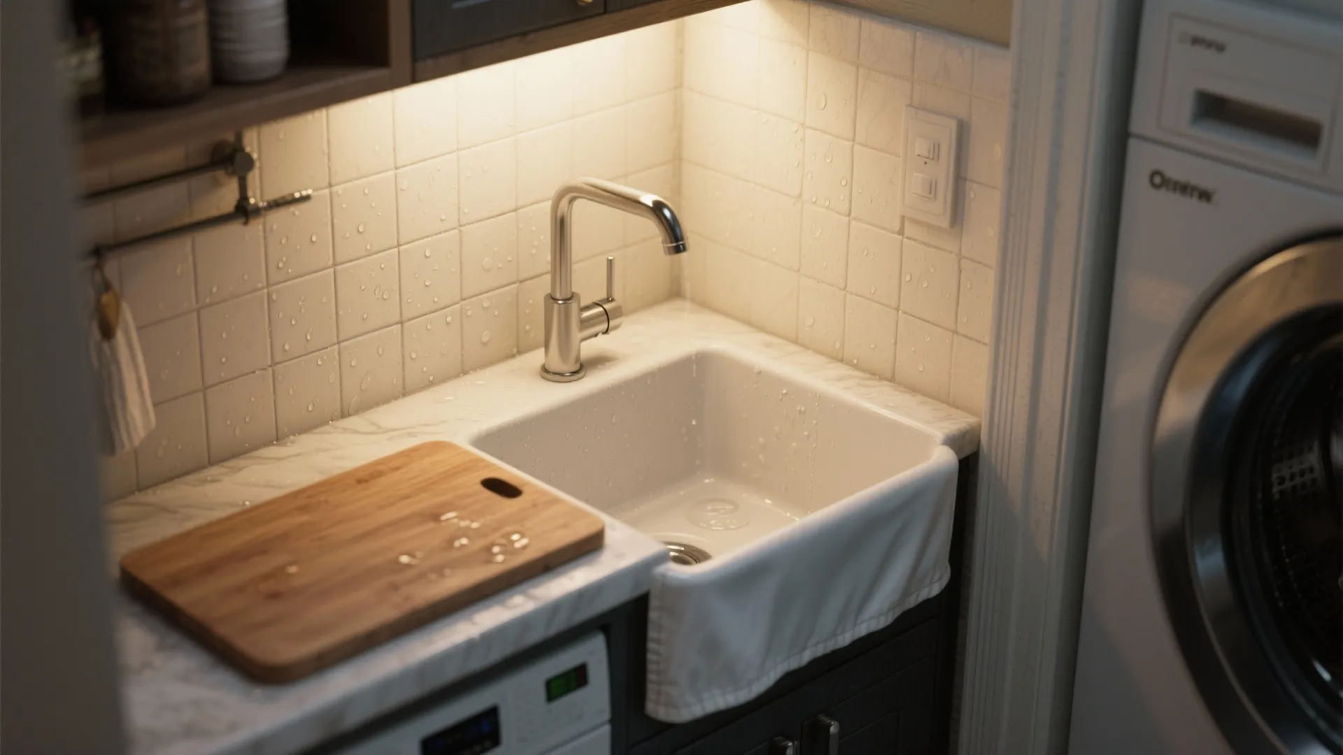 4. Compact Sink and Wet Zone