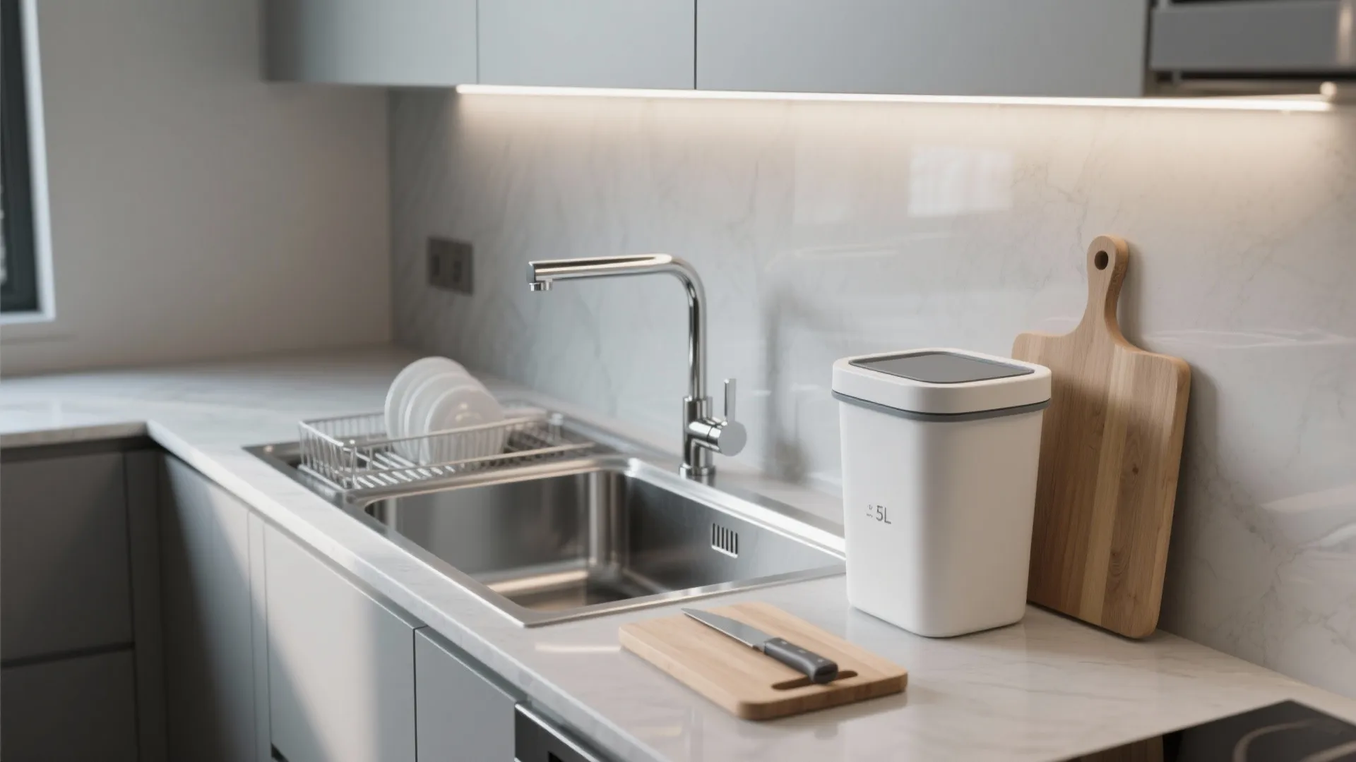 Small Dustbin for Kitchen Sink: Smart Organization Tips