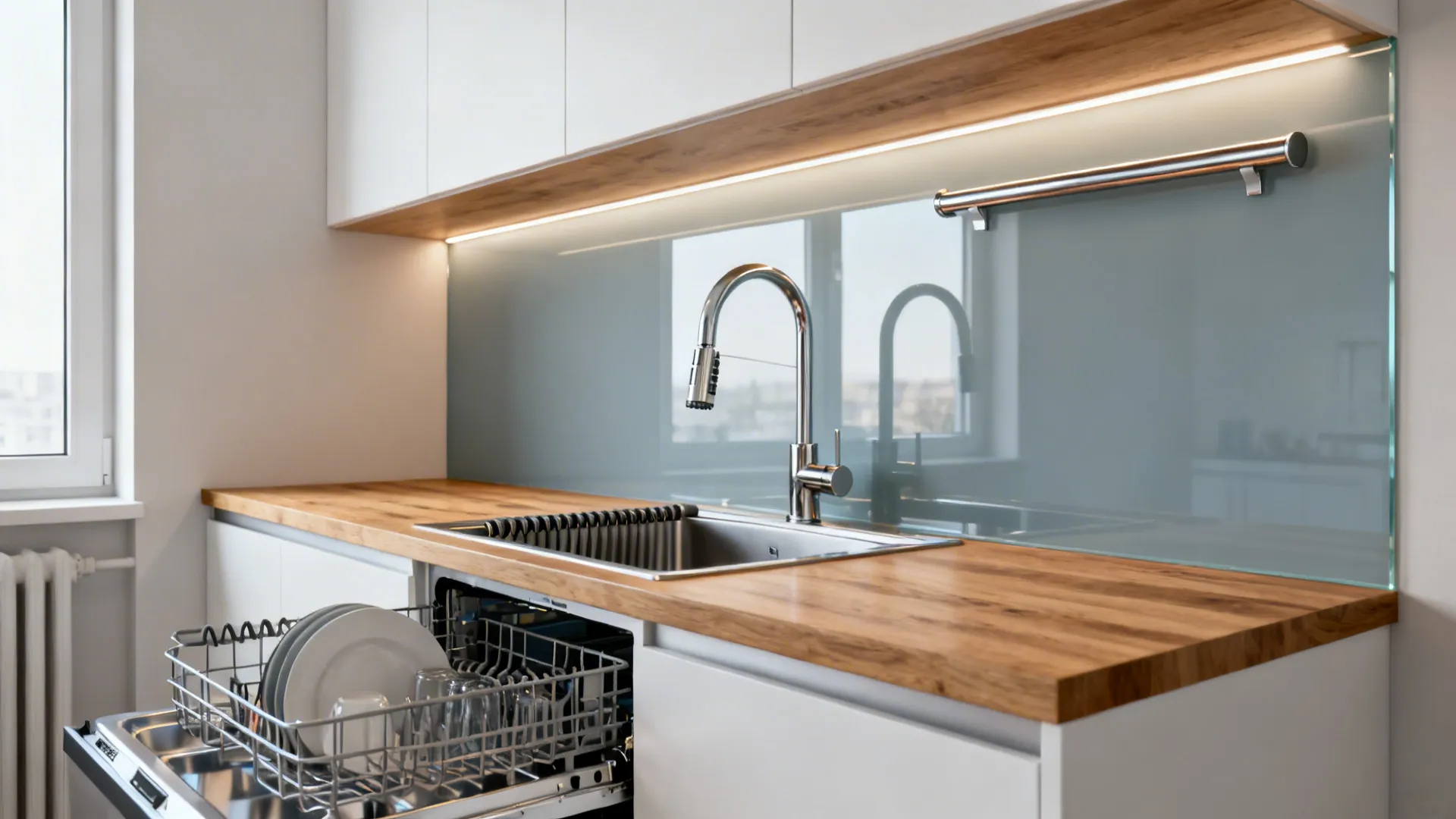 5 Creative Ideas for Kitchen Dishwashing Area