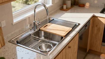 5 Smart Kitchen Sink Design Ideas for Small Spaces