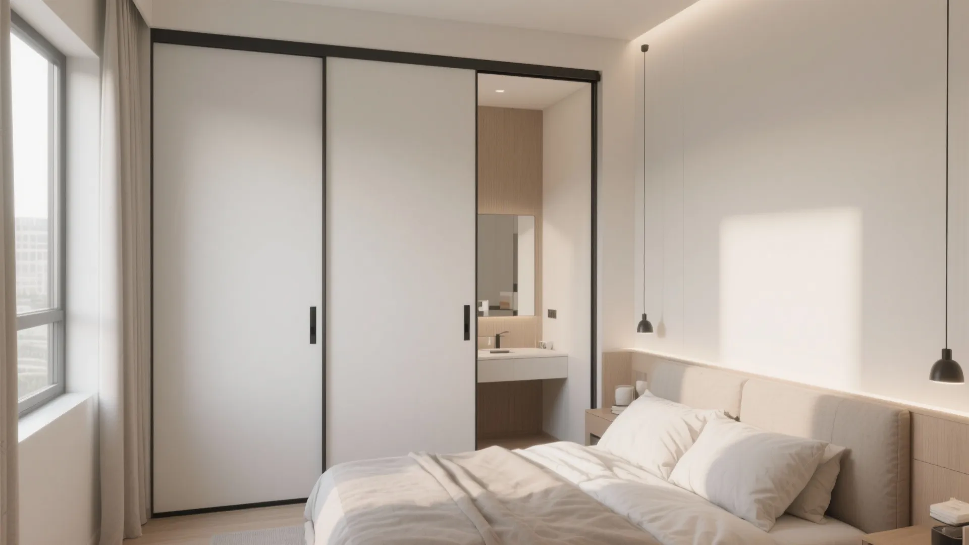 6. Compact Sliding Doors