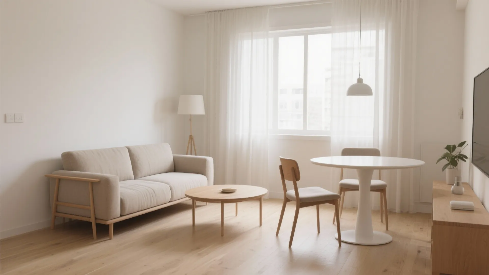 3. Go for a Compact Sofa