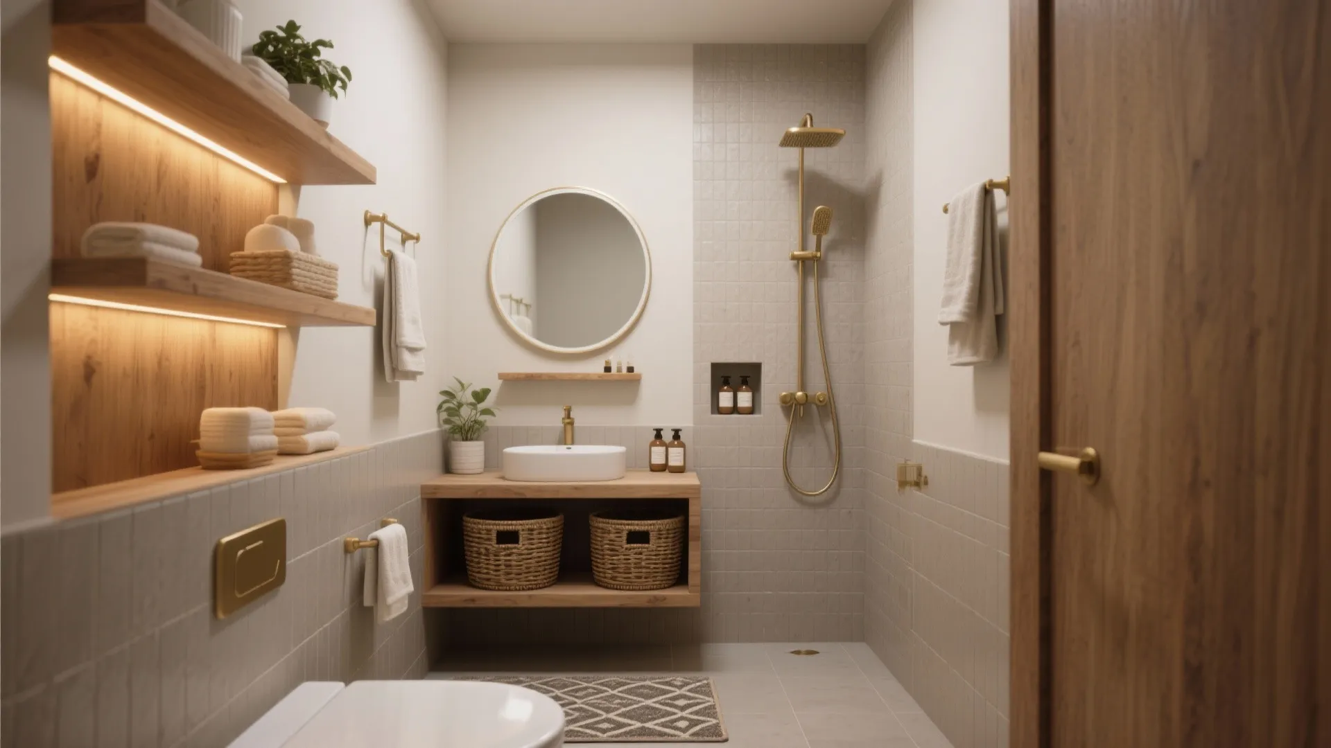 Bathroom Decoration Accessories: 5 Creative Ideas: Practical, stylish bathroom decoration accessories to transform small spaces