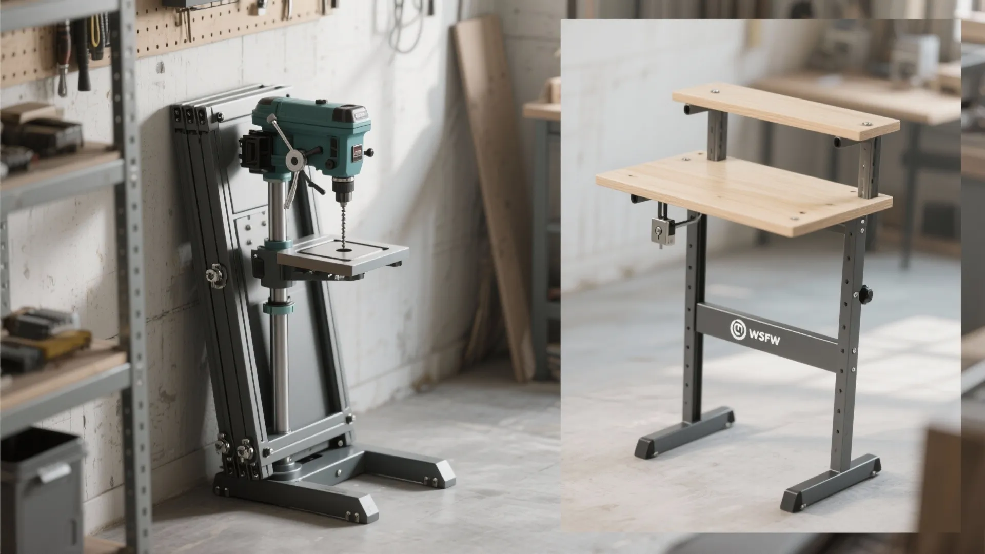 3. Compact Folding Stand for Small Shops