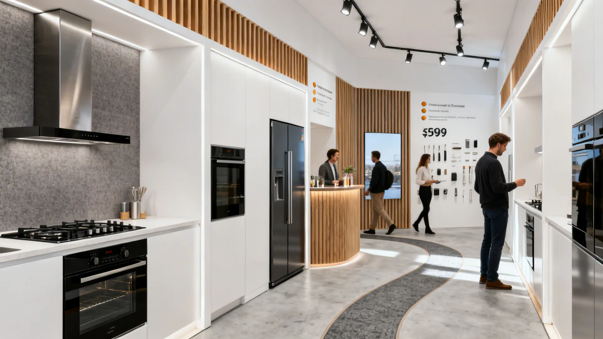5 Smart Kitchen Appliance Store Designs That Convert