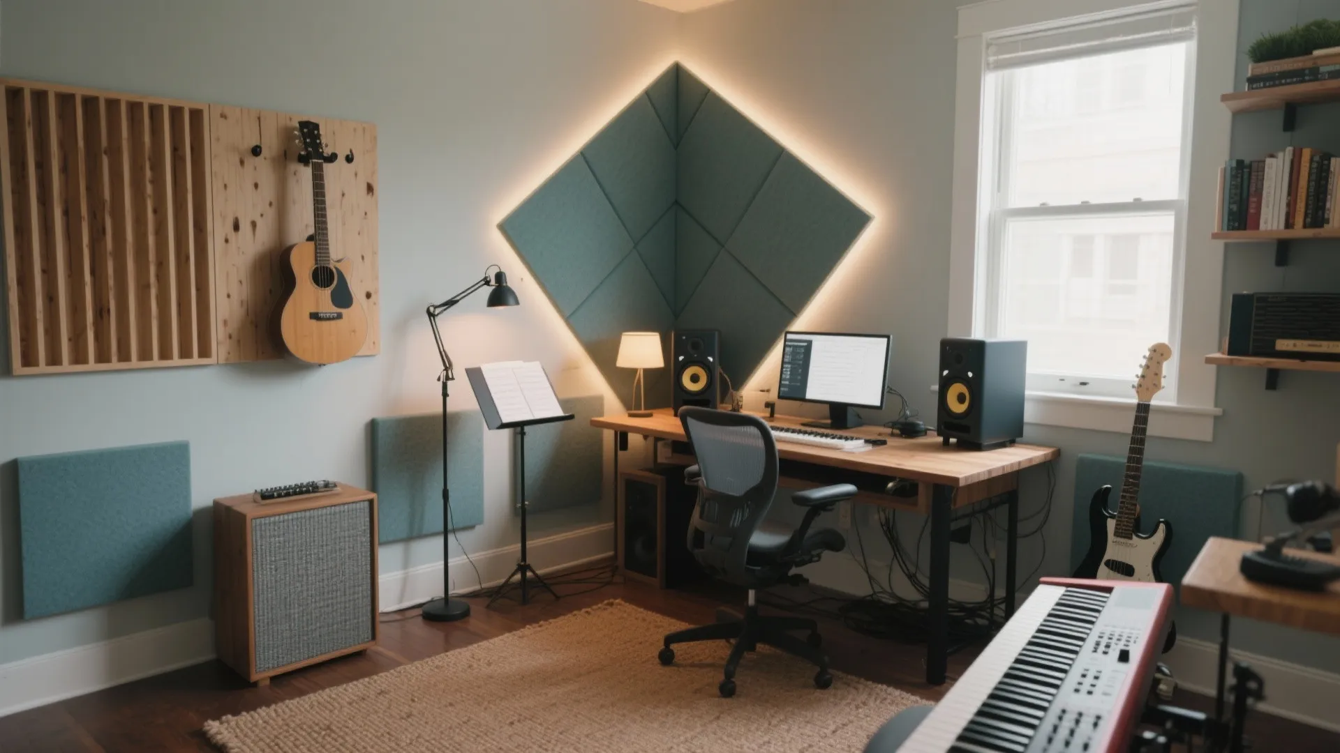 Small Music Room in House: Creative Solutions for Compact Spaces