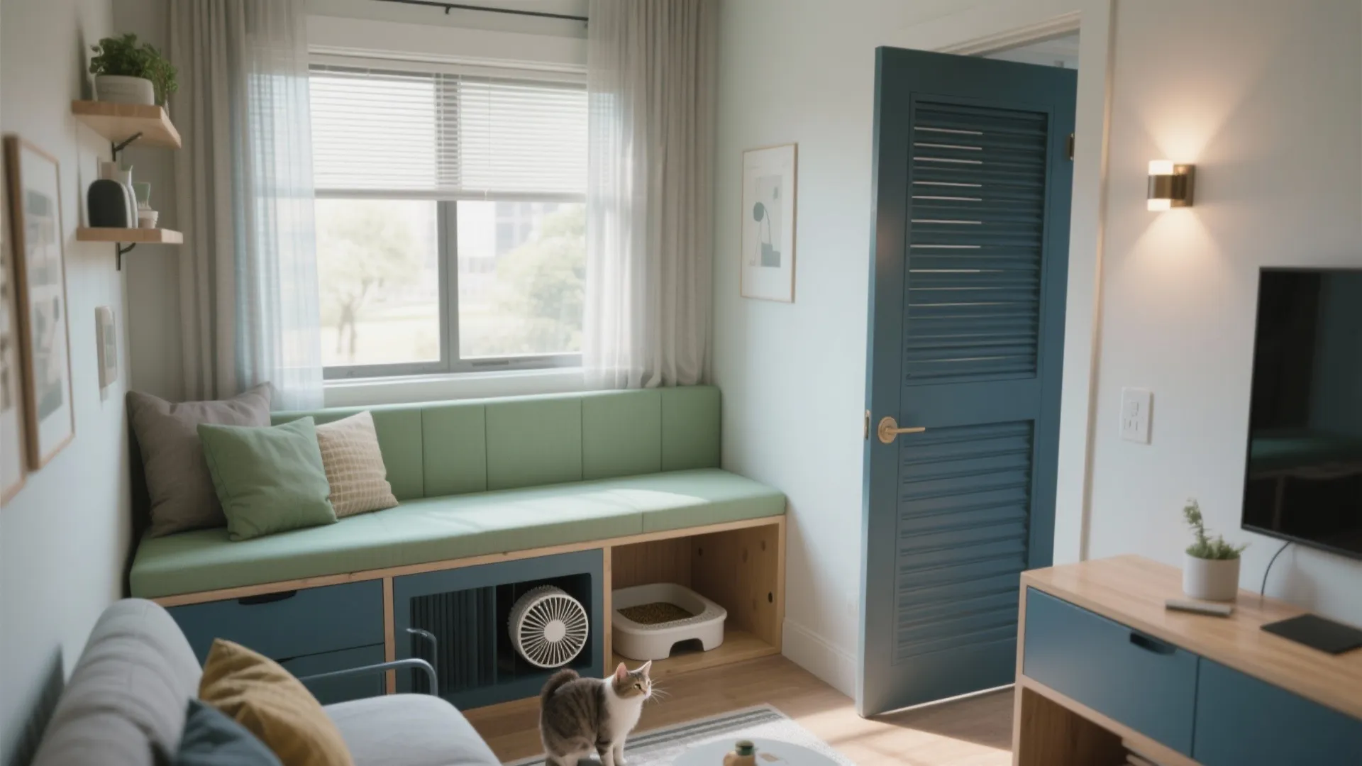 Small Space Cat Litter Box: Clever Solutions for Tight Areas: 1 Minute to Smarter Cat Litter Box Setups for Small Apartments