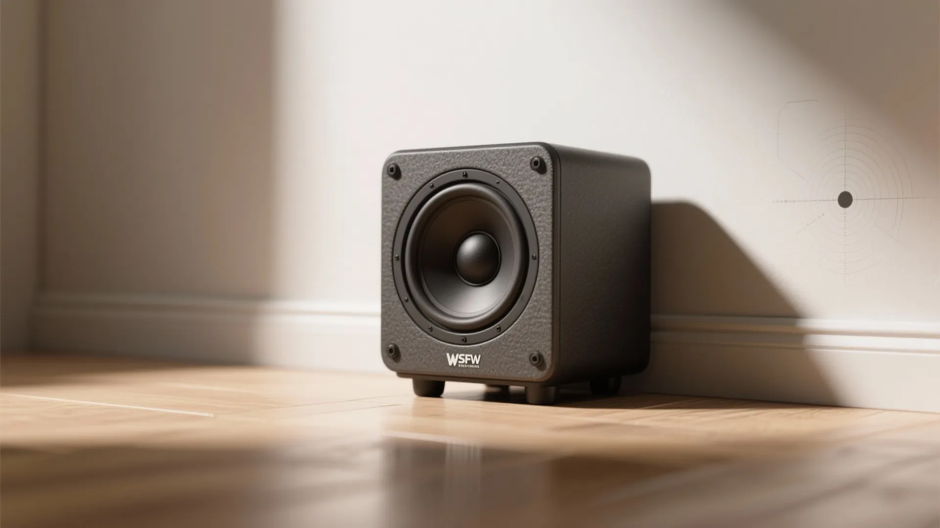 Compact subwoofer management