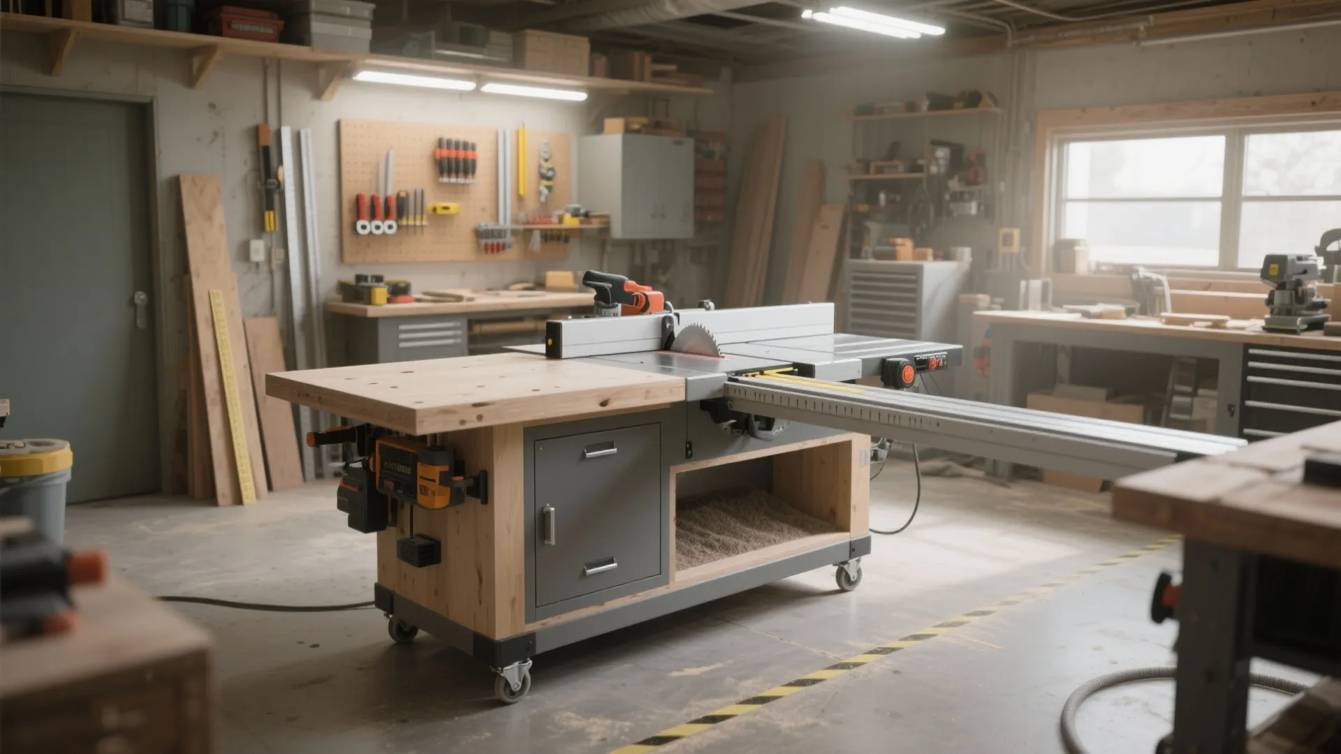 DIY Table Saw Bench: Build a Custom Workspace for Your Needs: Fast-Track Guide to Building a Sturdy Table Saw Bench in Less Time