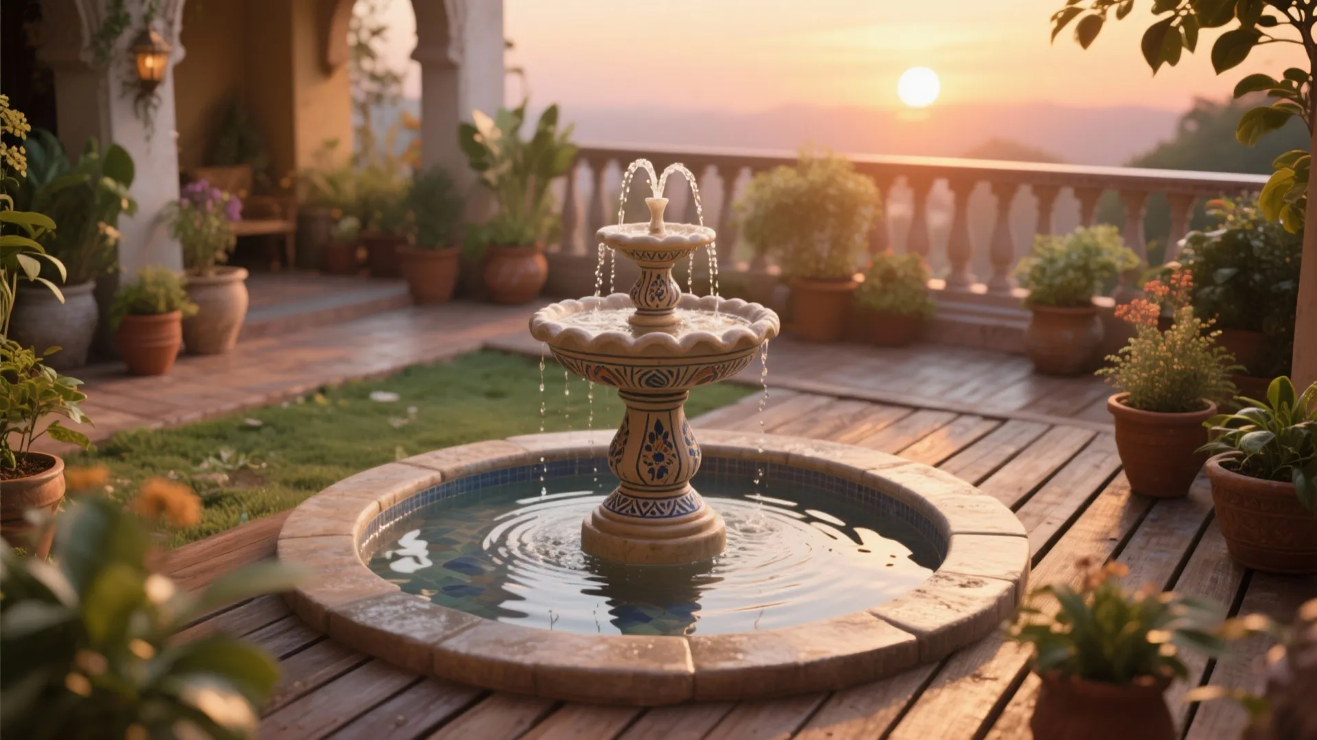 4. Compact Water Features