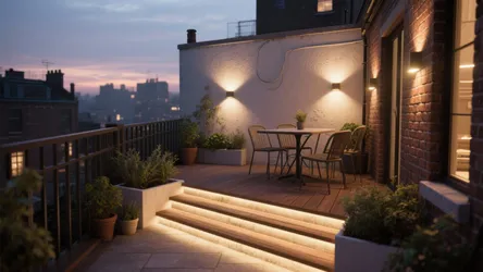 5 terrace wall lights ideas that transform small outdoor spaces