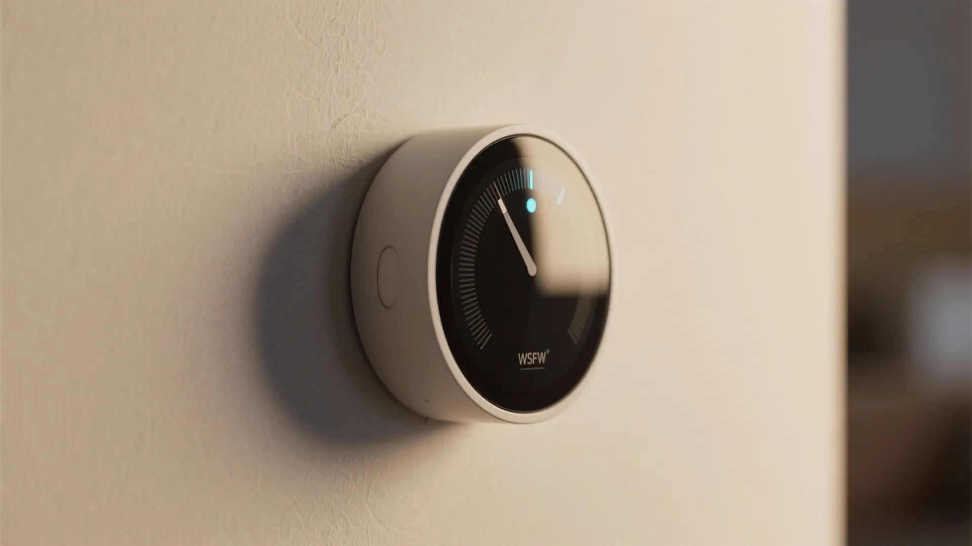 2. Choose a compact smart thermostat to save space