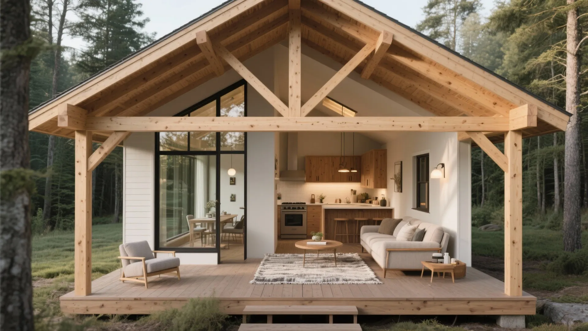 Small Timber Frame House Kits: The Ultimate Guide for Compact Living: Fast-Track Guide to Choosing Your Ideal Small Timber Frame House Kit