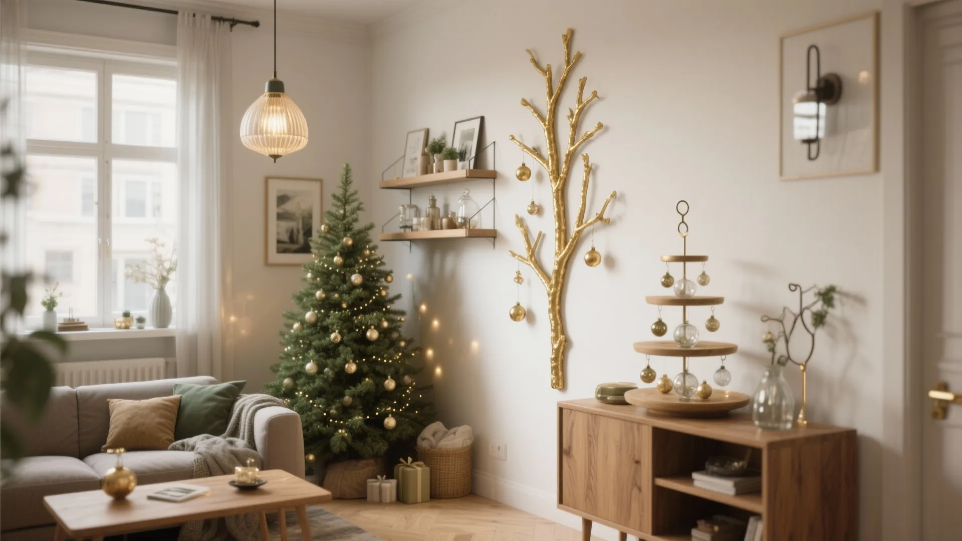 5 Small-Space Christmas Tree Ideas: Creative, compact Christmas tree solutions I use for tiny homes and apartments